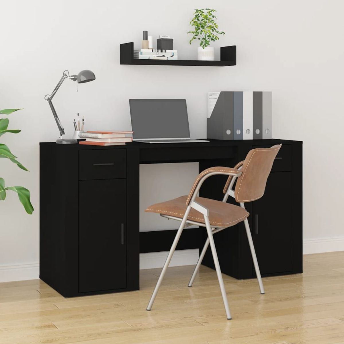 TU MESITA - Escritorio Funcional 2 en 1 Marko color Negro TU MESITA