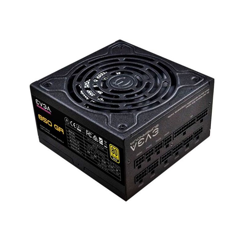 MALCREADO34458 - FUENTE DE PODER EVGA 850W GOLD SUPERNOVA 80 PLUS P/N: 220-GA-0850-X1