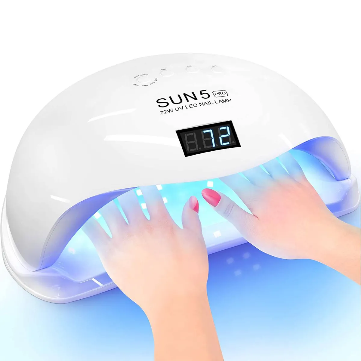 OEM - Lámpara Secadora Profesional SUN 5 LED Nail Lamp de Uñas 48W