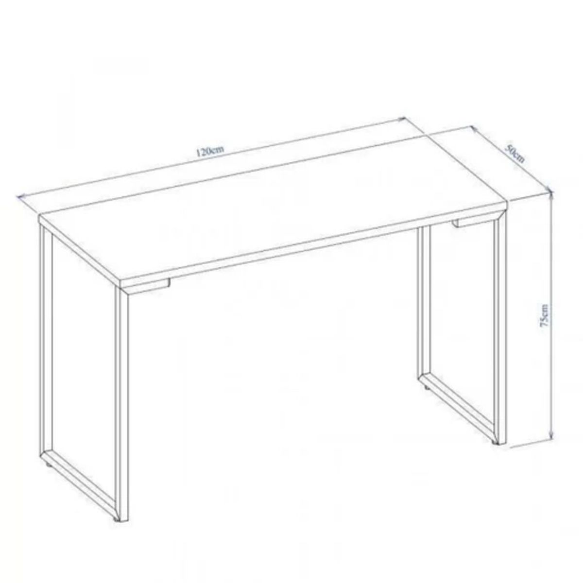 TU MESITA - Escritorio Minimalista aaron 120cm Blanco TU MESITA