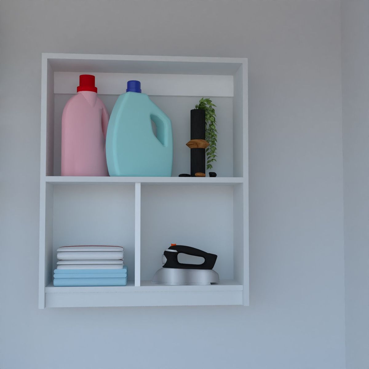 GENERICO - MUEBLE MULTIUSO PARA LAVANDERIA CANDY - HMMELAMUEBLES