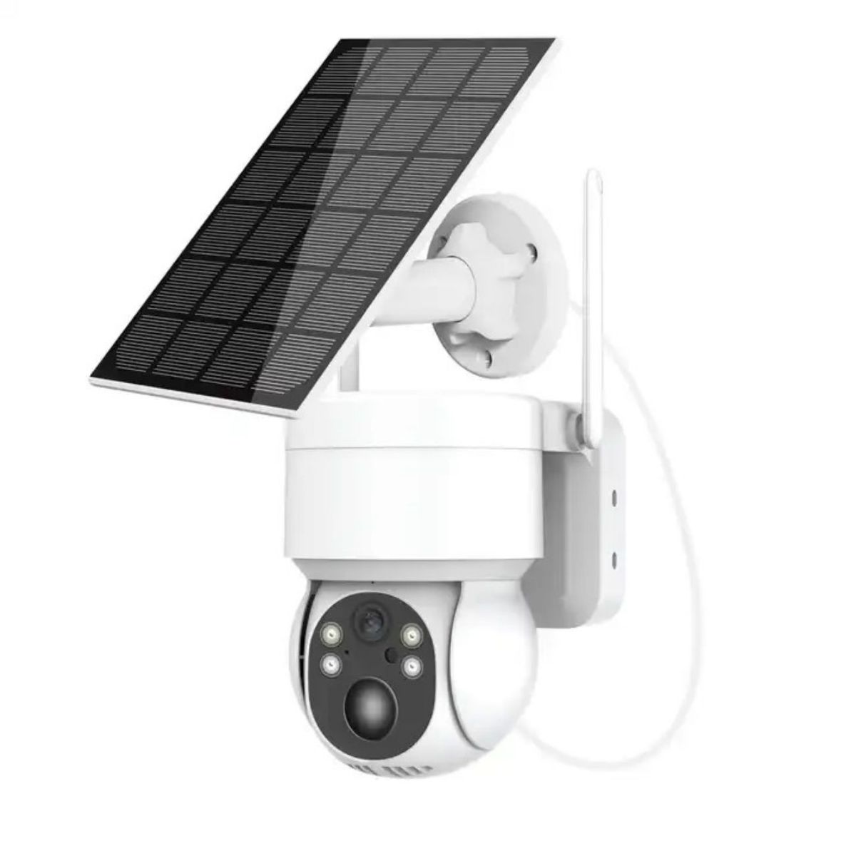 GENERICO - Camara Ip Solar WIFI Bateria Recargable más Memoria 128GB