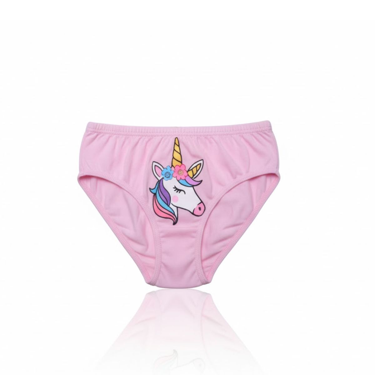 GENERICO - Trusas para Niñas c/est  Algodon Pyma  - 6 unidades