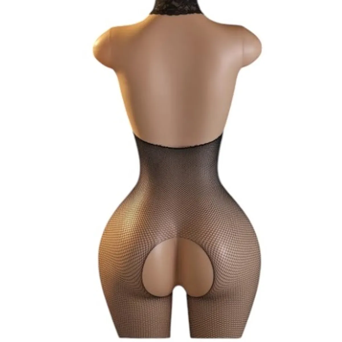 GENERICO - LENCERIA MALLA  CATSUIT