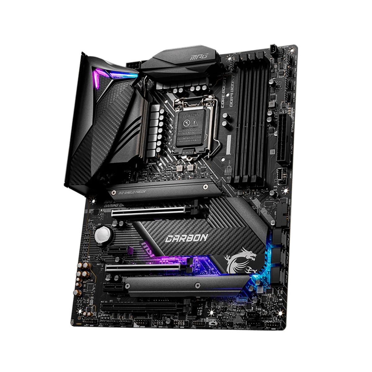 MSI - PLACA MSI MPG Z490 GAMING CARBON WIFI P/N: MPG Z490 GAMING CARBON WIFI