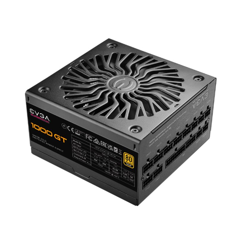MALCREADO34458 - FUENTE DE PODER EVGA 1000GT SUPERNOVA 80 PLUS 1000W P/N:220-GT-1000-X1