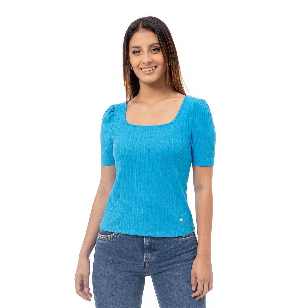 PIONIER - Polo Moda Rib Lycrado Mujer Perliut