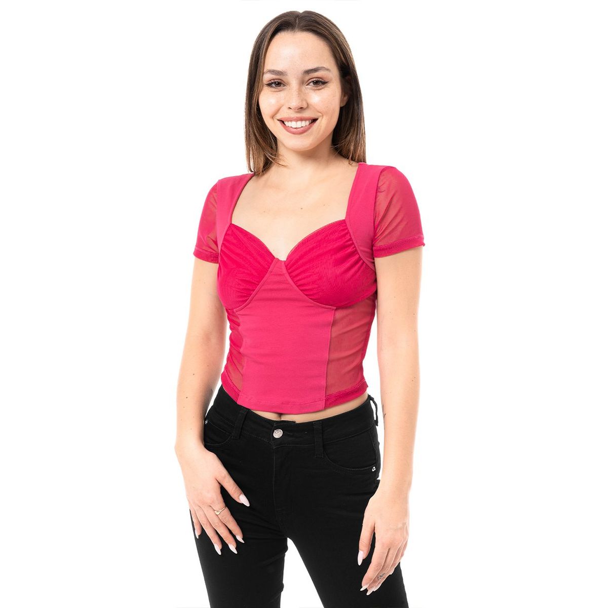 SQUEEZE - Polo Moda Jersey Full Lycra Mujer Kouban Pv