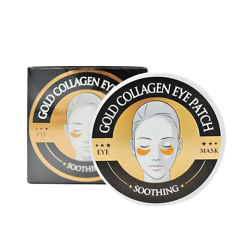 WOKALI - Parche de Ojos de Colágeno Dorado Fruit of the Wokali 60 Uds Calmante