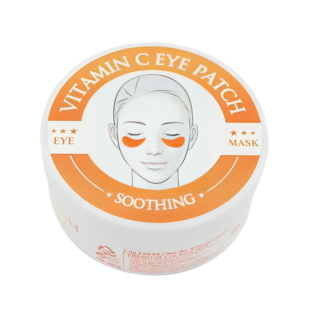 WOKALI - Parches de Ojos de Vitamina C Fruit of the Wokali 60 Uds Calmante