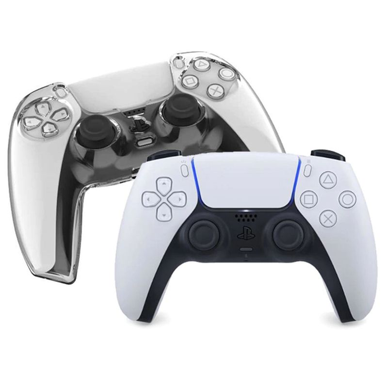 VARIOS - Case para Mando PS5 Dualsense Protector Rígido Transparente