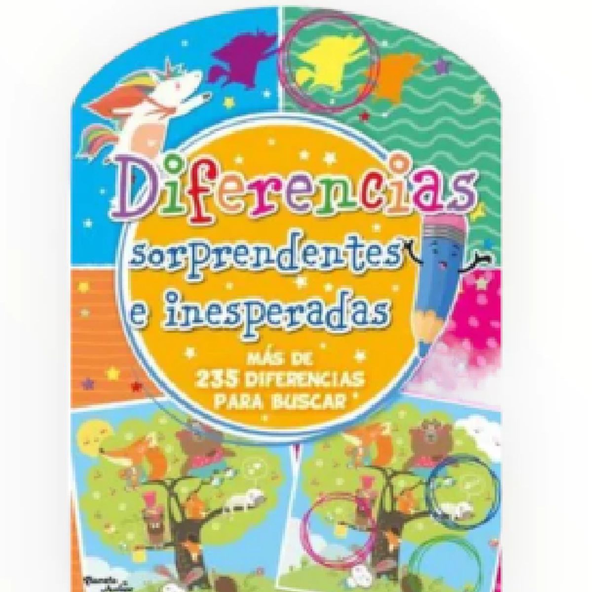 GENERICO - Libro Infantil Diferencias Sorprendentes e Inesperadas