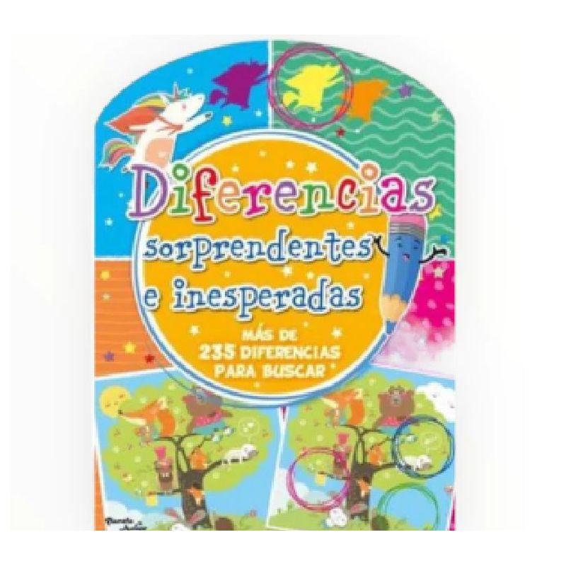 GENERICO - Libro Infantil Diferencias Sorprendentes e Inesperadas