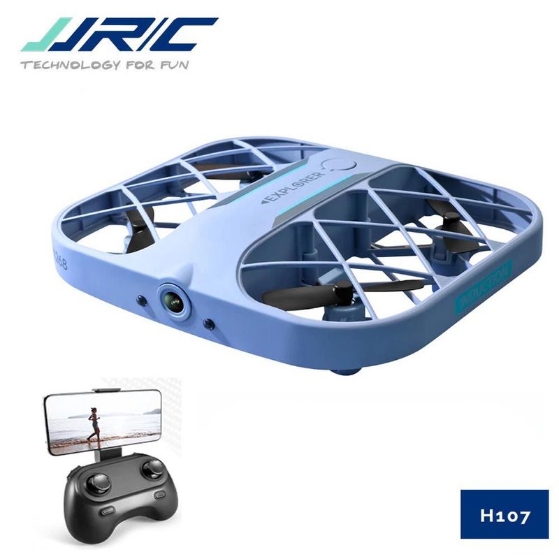 JJRC - Mini Drone JJRC H107 Cámara 4k Protección Integral Para Niños