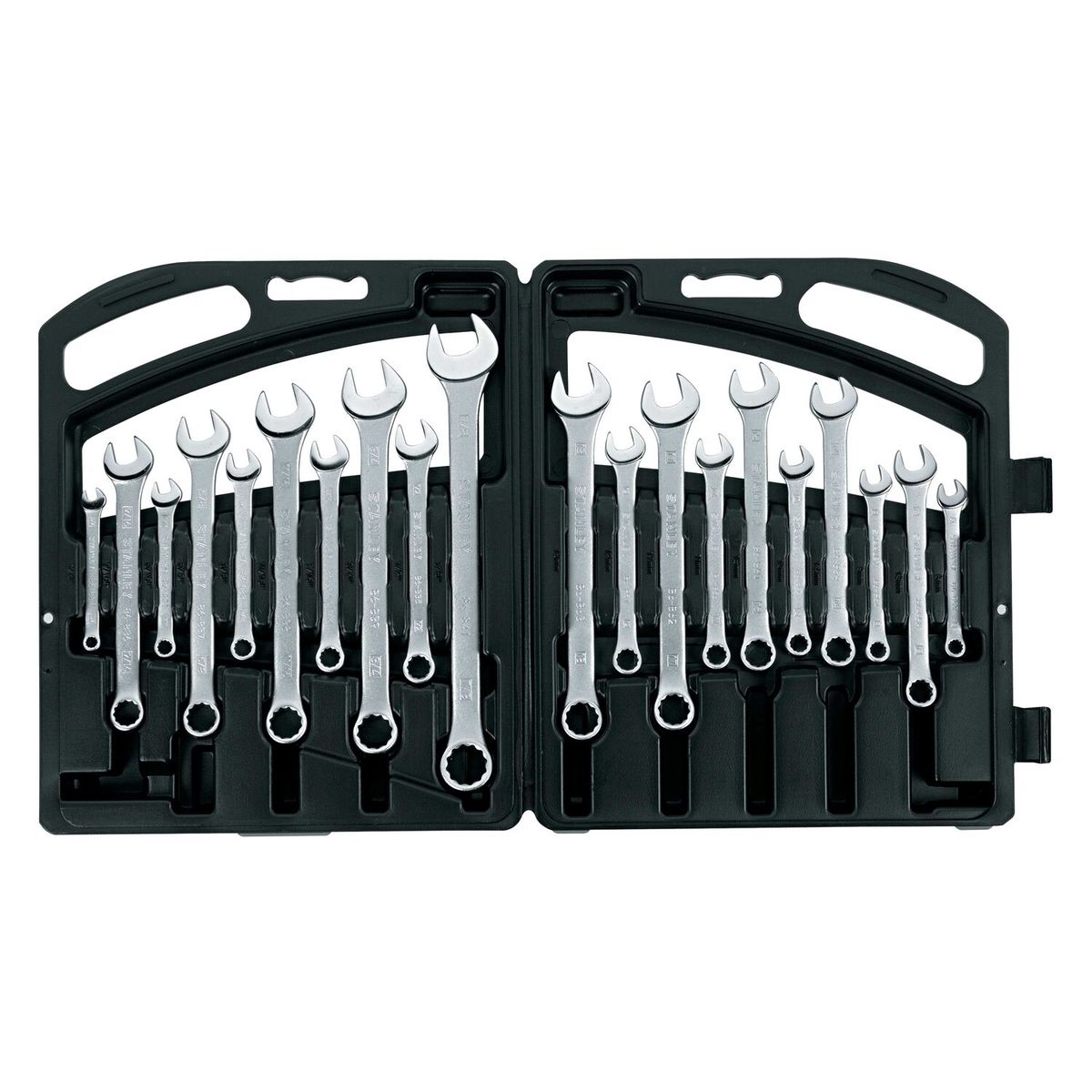 STANLEY - Llaves Mixtas Juego 20 Pzas 8M-18M Stanley 85-783