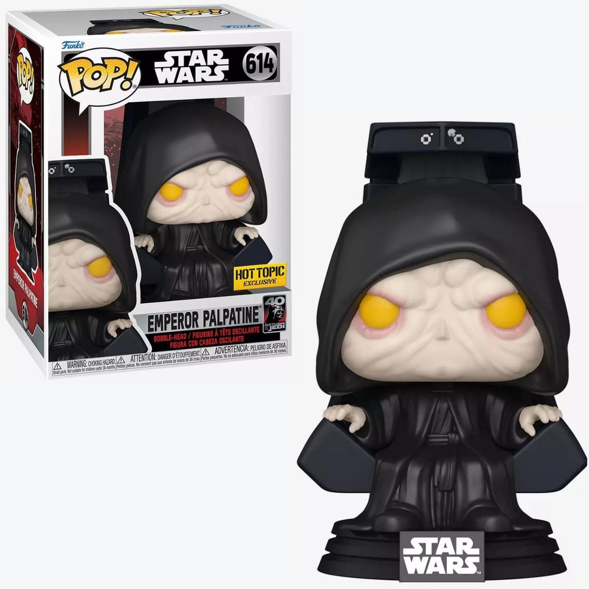 FUNKO - Funko pop Emperor Palpatine - Star Wars Return Of The Jedi