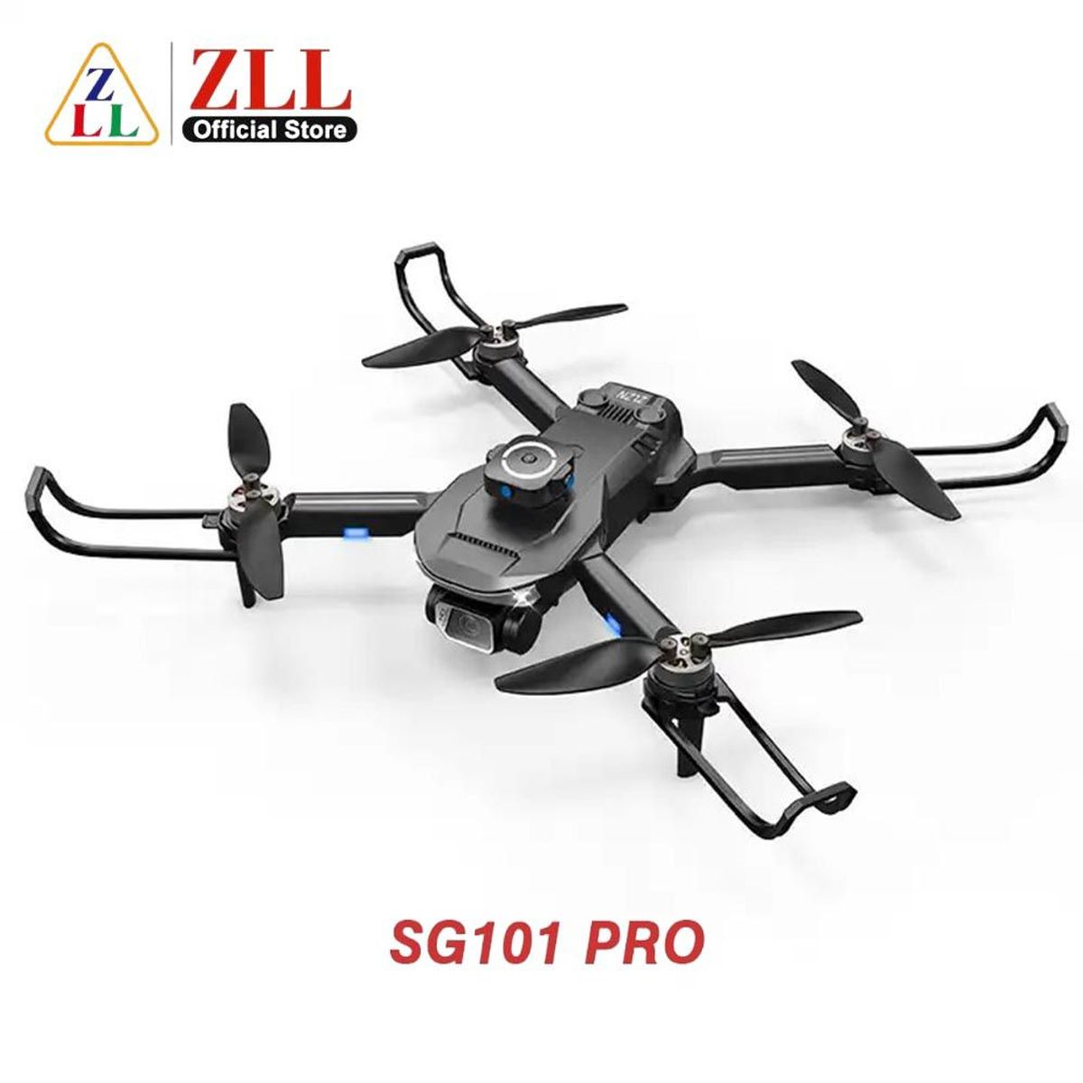 MN ELECTRONICS - Drone ZLL SG101 Pro Plegable 4K UltraHD Indoor 24Ghz 2 Baterías.