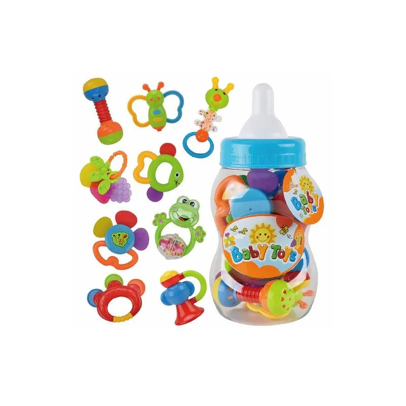 GENERICO - Set para Bebes Mordedores y Sonajeros