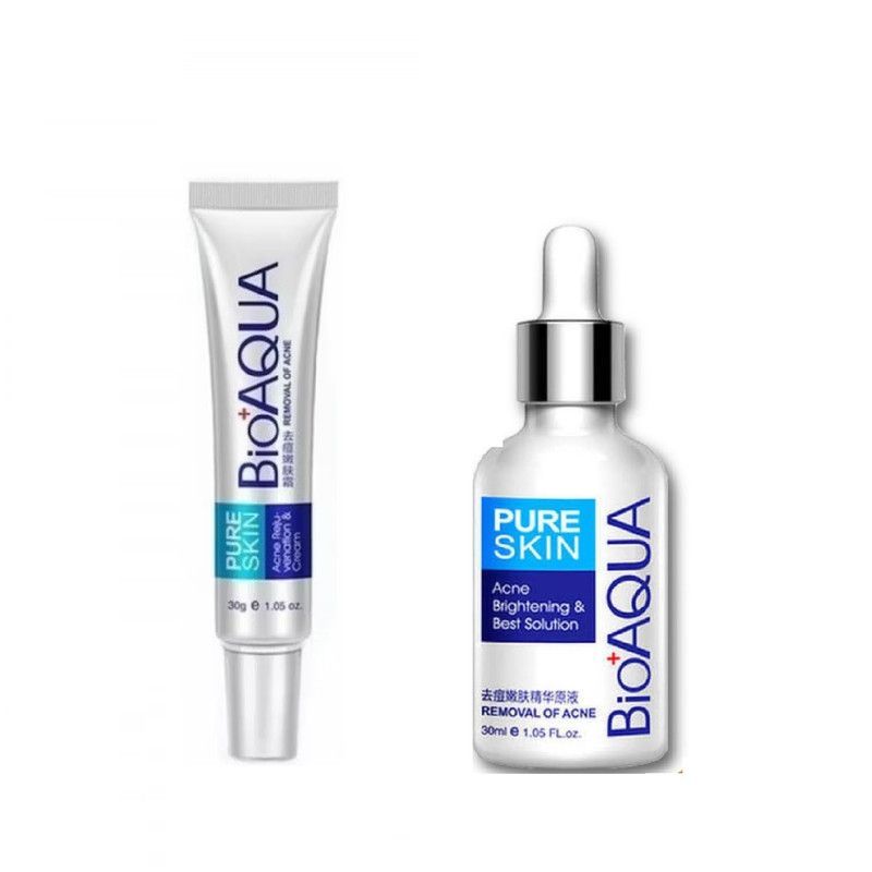 BIOAQUA - Crema Crema Anti-Acné + Serum Anti-Acné - Bioaqua_123