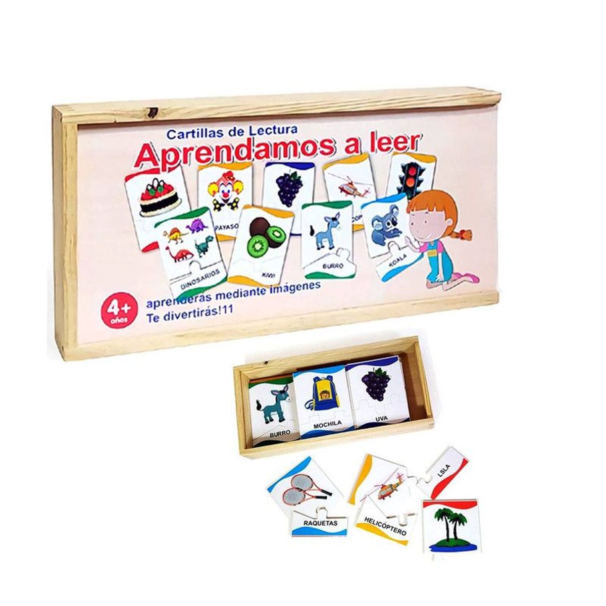 GENERICO - JUEGO DE MESA DE CARTILLAS