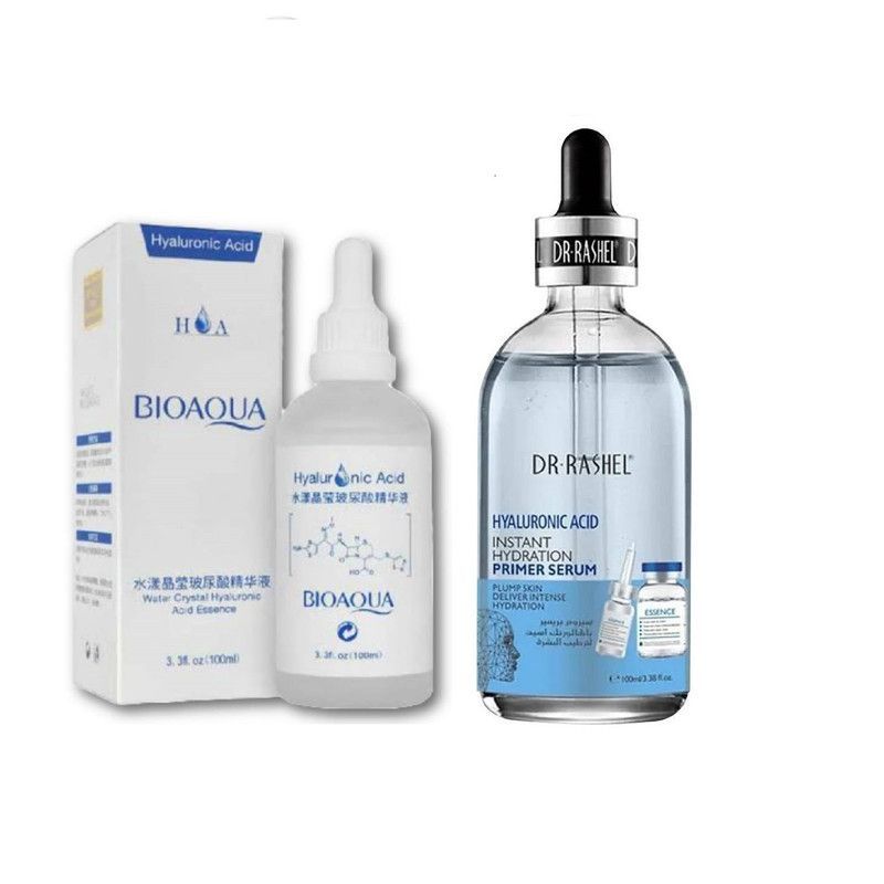 BIOAQUA - Serum Ácido Hialurónico 100 ml - Bioaqua  + Primer Serum Ácido Hialurónico de Hidratación Instantánea - Dr Rashel._123