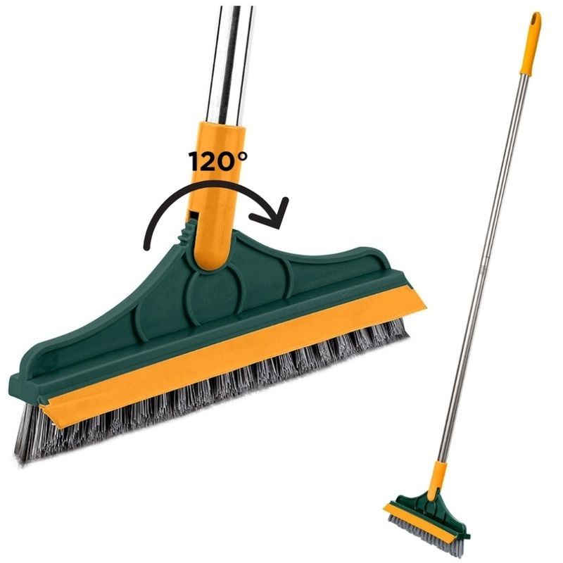 MINARI - Escoba Cepillo de Limpieza Secador 2en1 Rotación 120° V C16