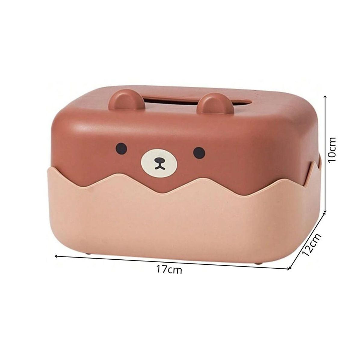 MINARI - Dispensador de Papel Higiénico Pañuelo para Baño Cocina Osito P56