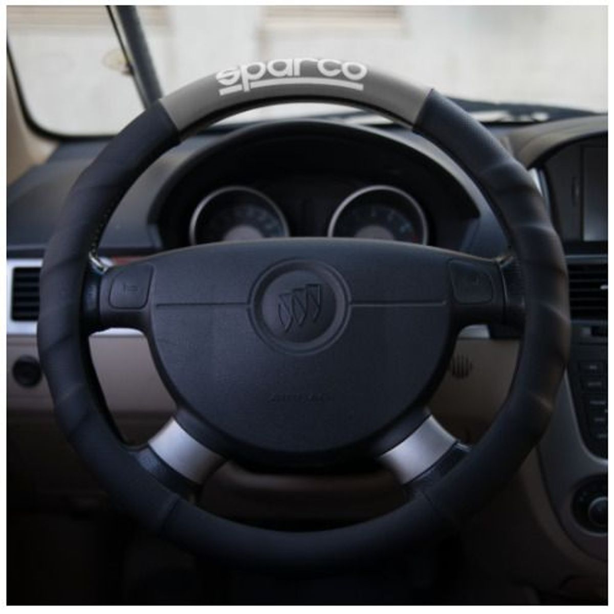 SPARCO - Forro De Timon  Protector De Cinturon Sparco Gris