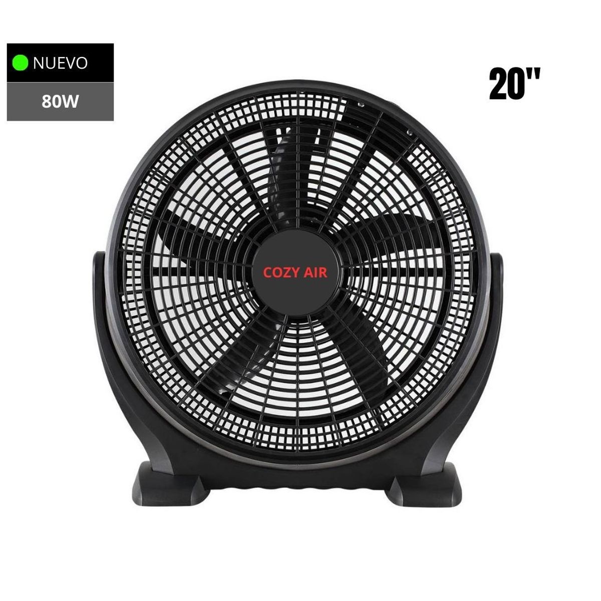 IMPORTADO MC - VENTILADOR DE PISO 20 PULGADAS COZY AIR  80W