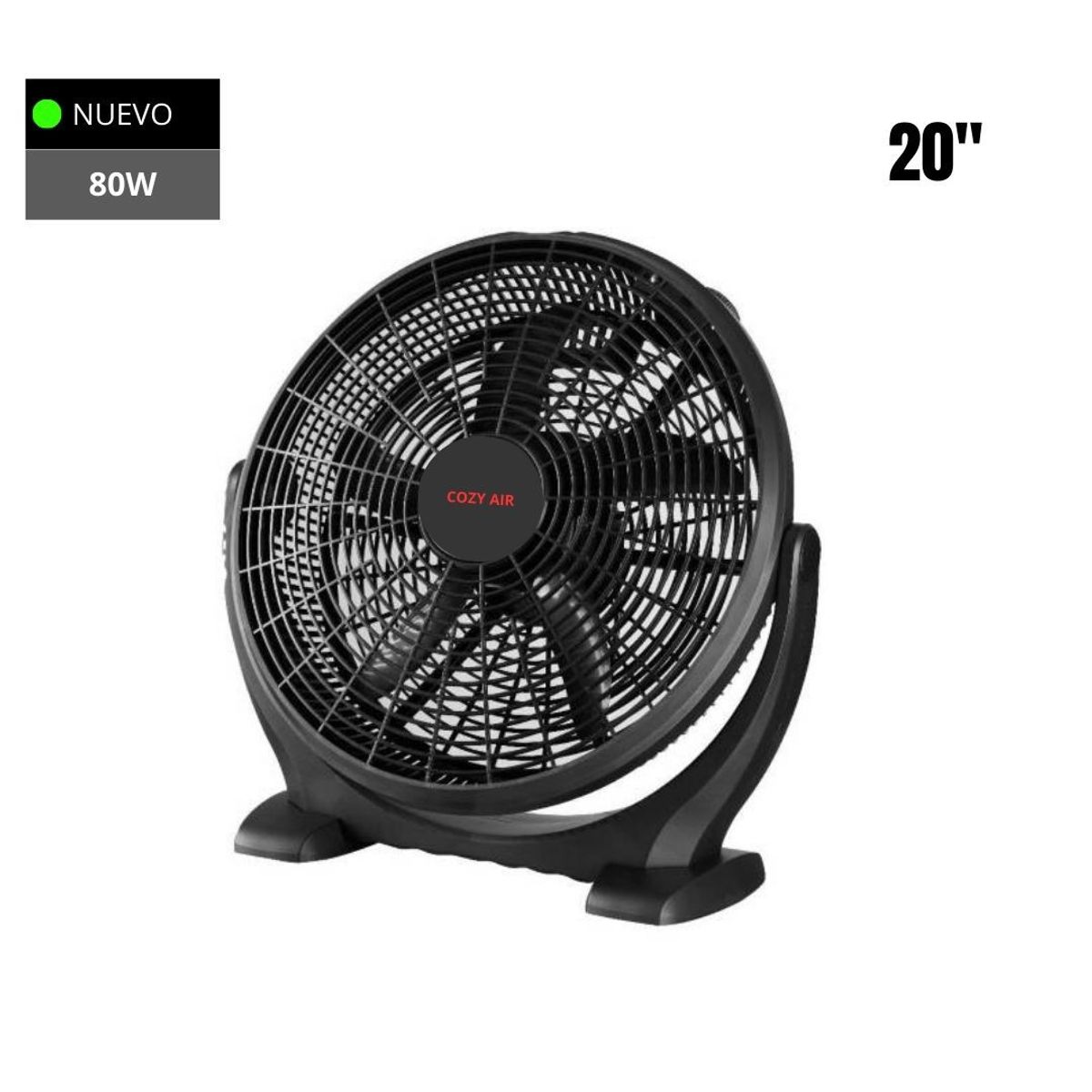 IMPORTADO MC - VENTILADOR DE PISO 20 PULGADAS COZY AIR  80W