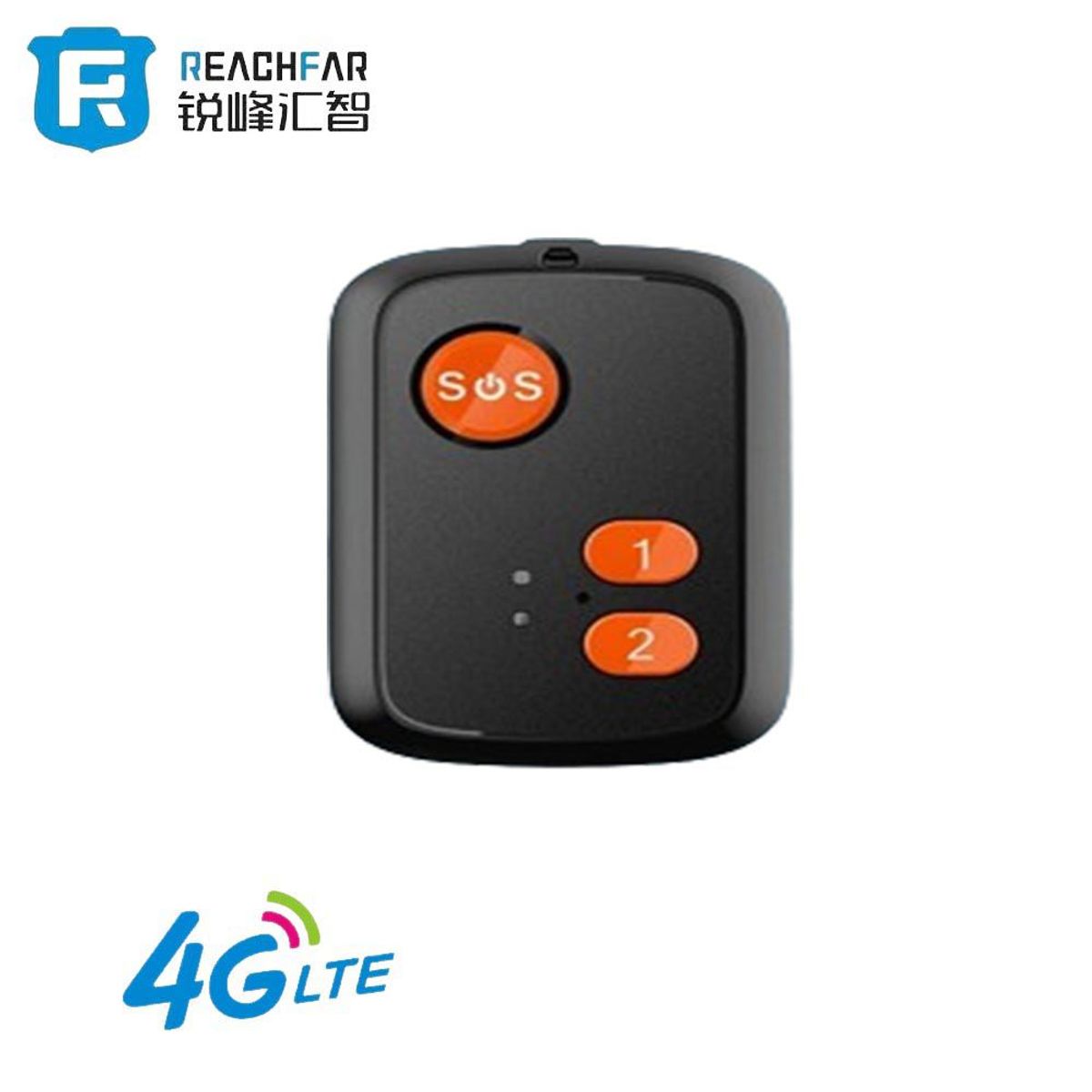 REACHFAR - Mini GPS Reachfar 4G RF-V51 Localizador personas microfono SOS APP