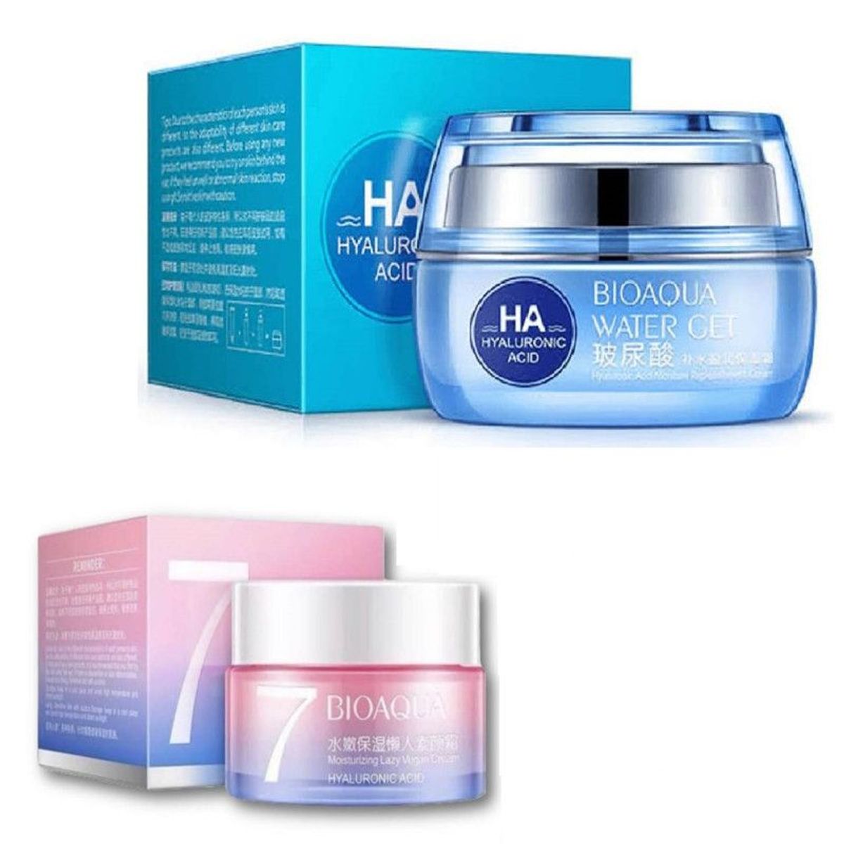 BIOAQUA - PACK CREMA HIDRATANTE V7 Y CREMA HIDRATANTE WATER GET  BIOAQUA