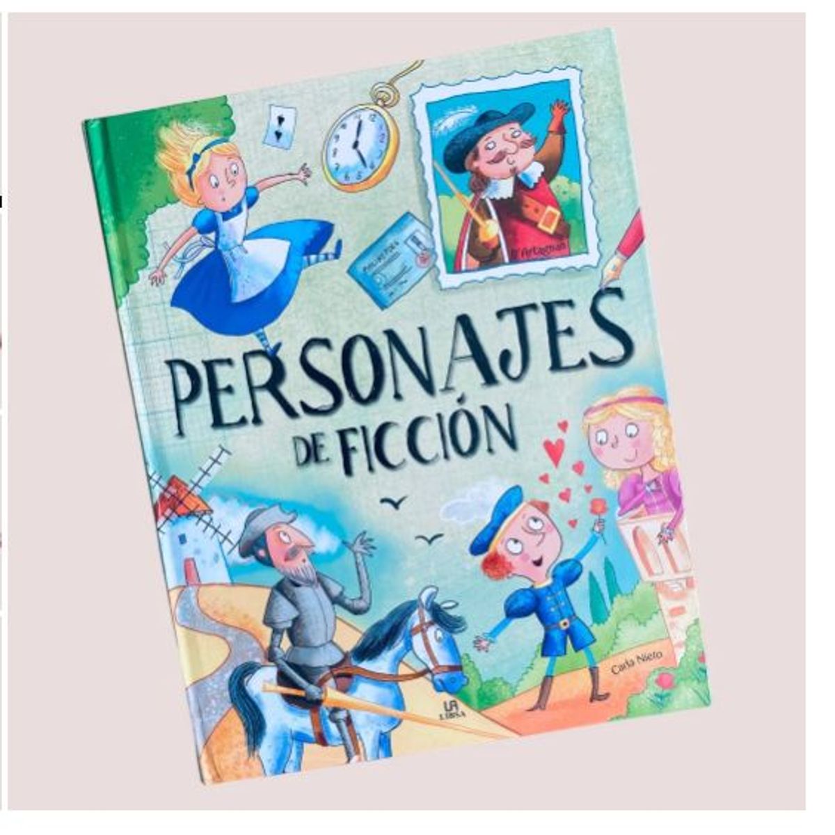 GENERICO - Libro Infantil Personajes de Ficción
