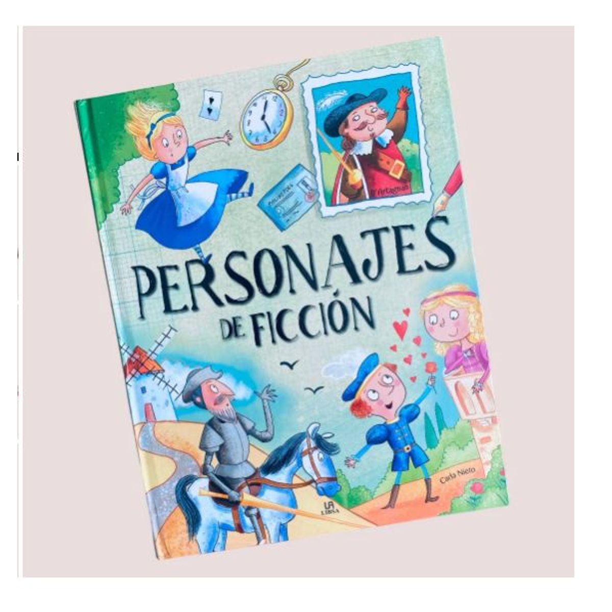 GENERICO - Libro Infantil Personajes de Ficción