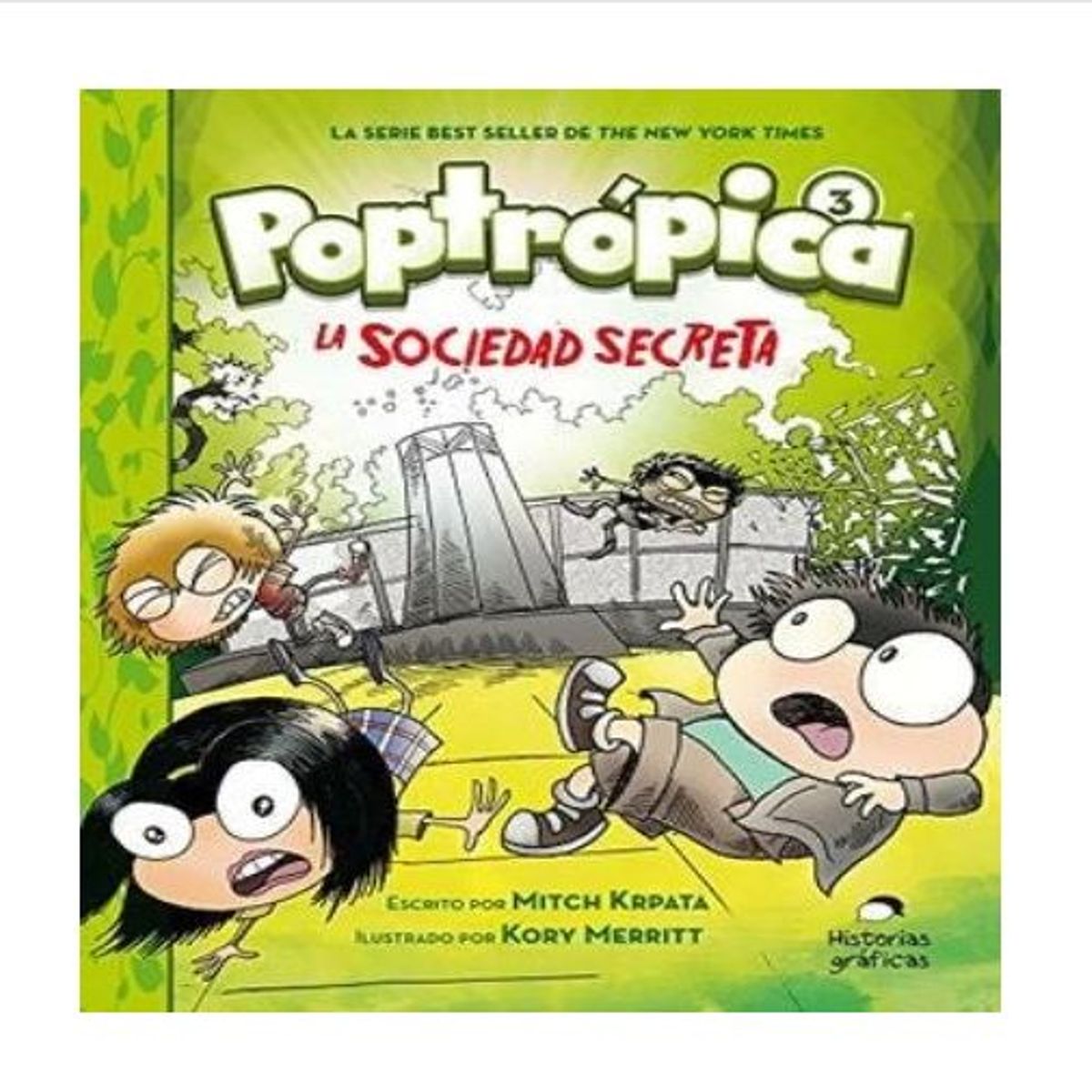 GENERICO - Libro Infantil Poptrópica Sociedad Secreta