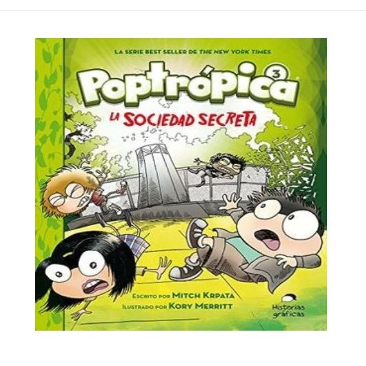 GENERICO - Libro Infantil Poptrópica Sociedad Secreta