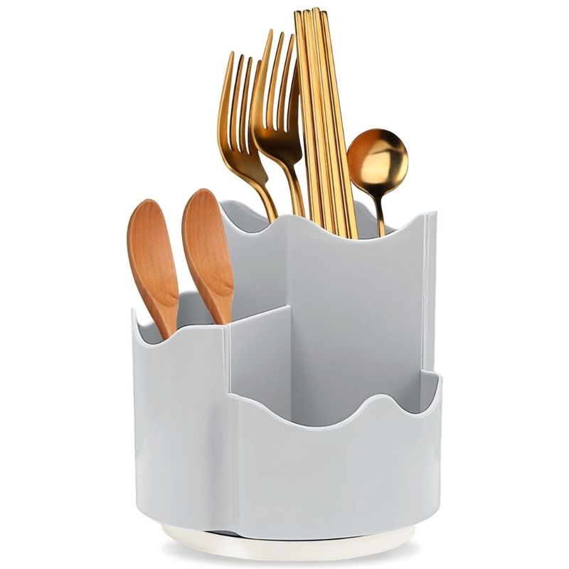 MINARI - Organizador Porta Cubiertos Giratorio PL G18