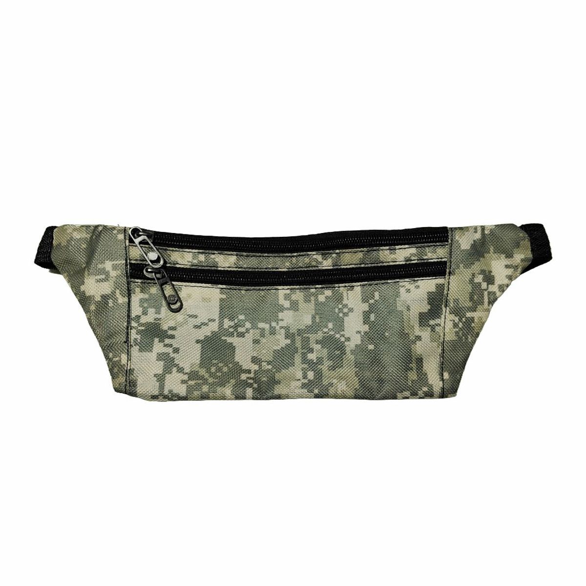 GENERICO - Canguro Deportivo Militar Plomo Multiusos 3 Cierres Ajustable Antirobo_.