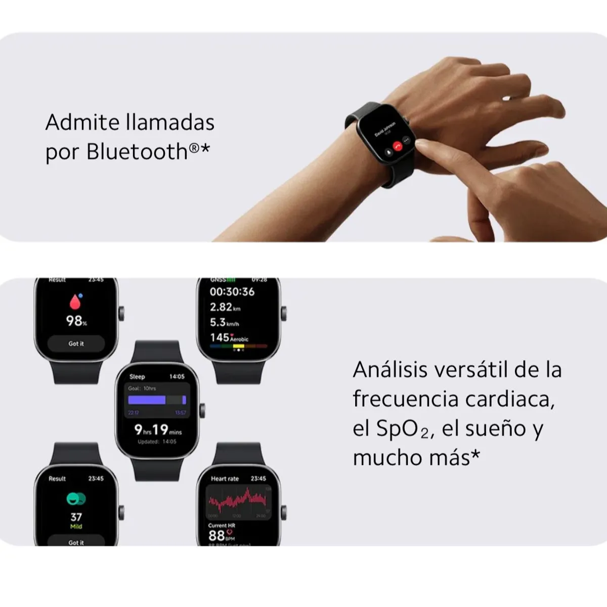 XIAOMI - Reloj Xiaomi Redmi Watch 4 - Negro.