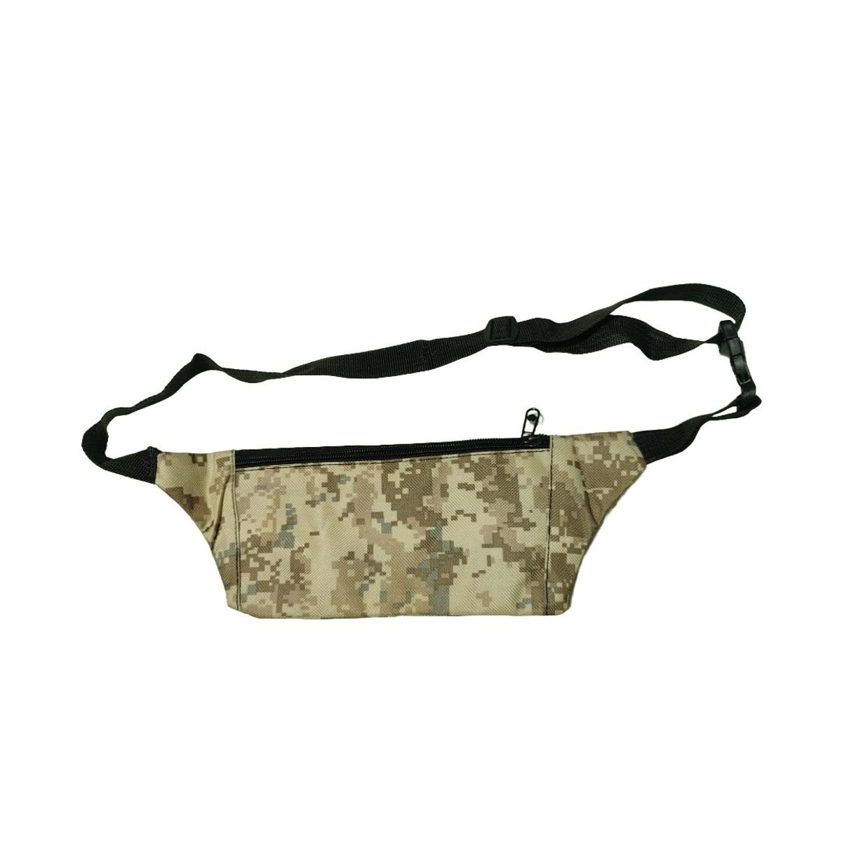 GENERICO - Canguro Deportivo Militar Marrón Multiusos Antirobo_.