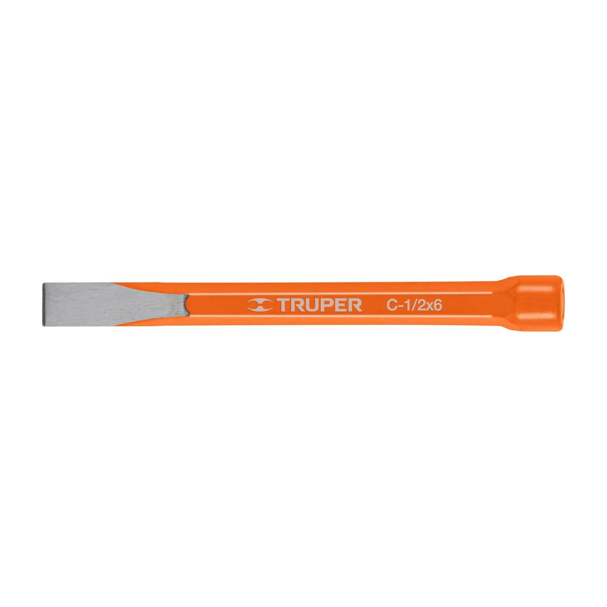 TRUPER - Cincel De Corte Frio 1/2" x 6"  Truper 12115 - Naranja