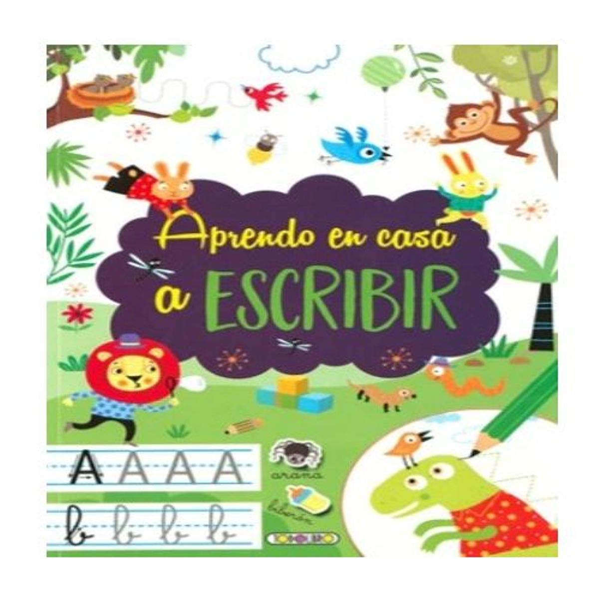 GENERICO - Libro Infantil Aprendo en Casa- Escribir