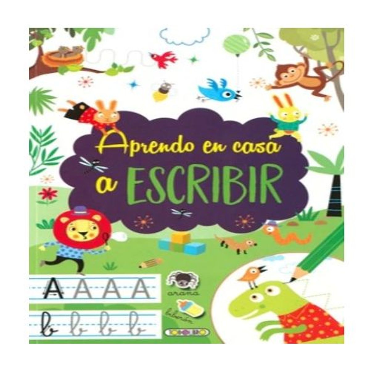 GENERICO - Libro Infantil Aprendo en Casa- Escribir