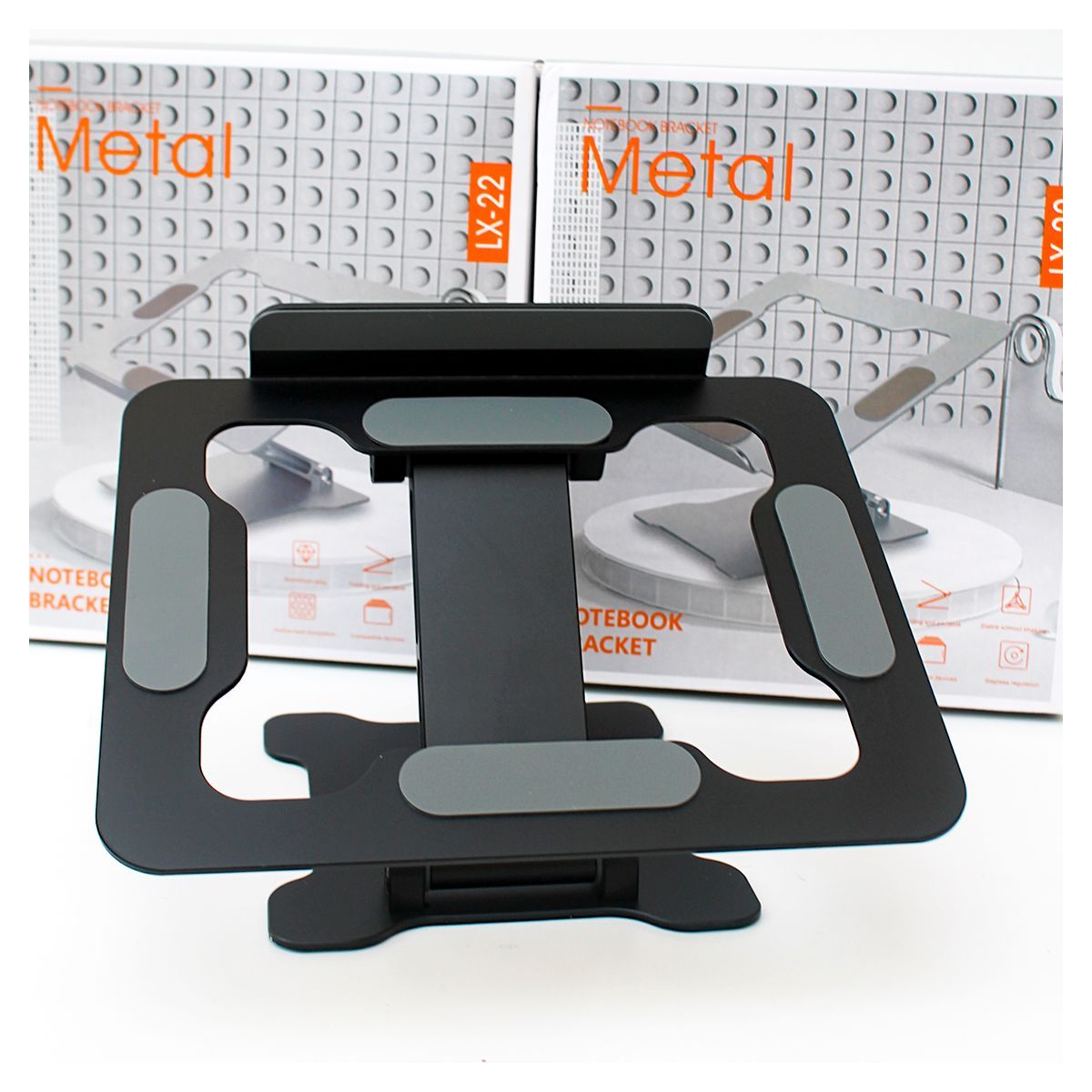 GENERICO - Soporte Base de Metal Aluminio Para Tablet Ipad