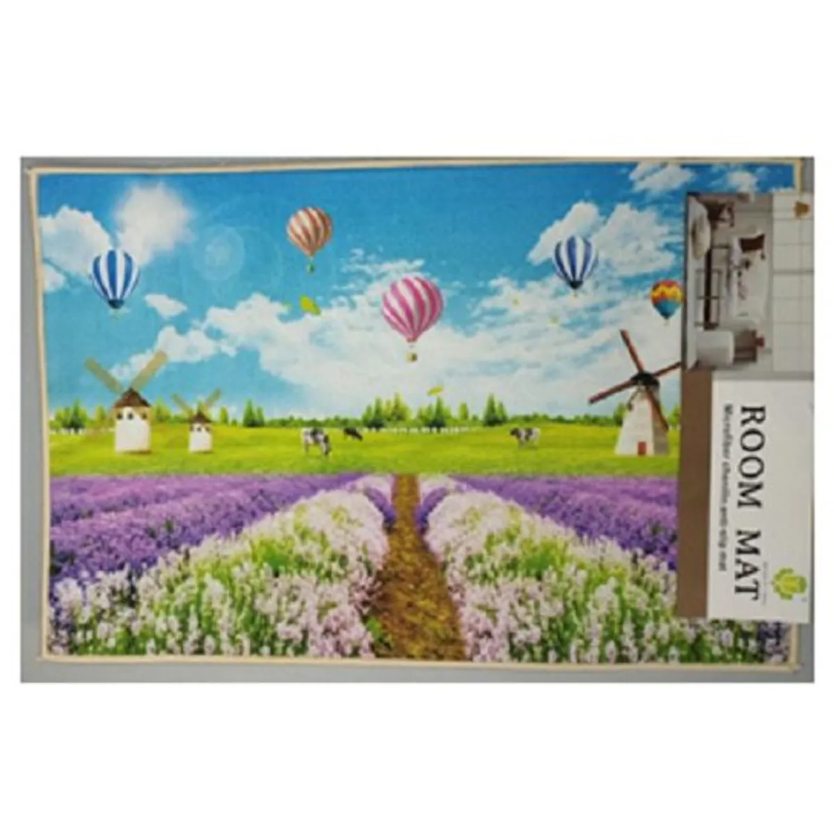 GENERICO - Alfombra tapete decorativa antideslizante M5 50x80cm