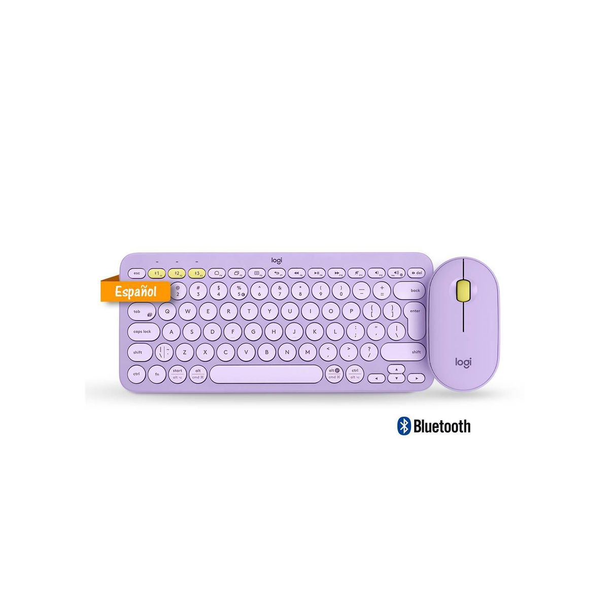 GENERICO - Combo Teclado k380 Mouse m350 bluetooth silencioso