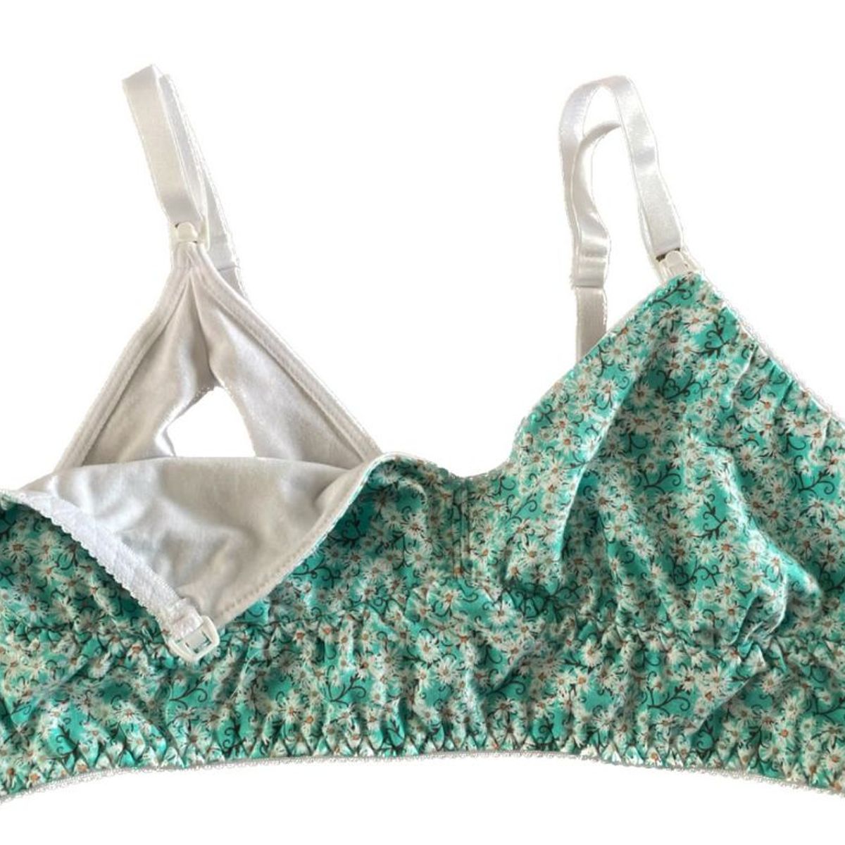 GENERICO - Sosten Maternal Julietta Con algodon Exterior Broche Lactancia BCxy