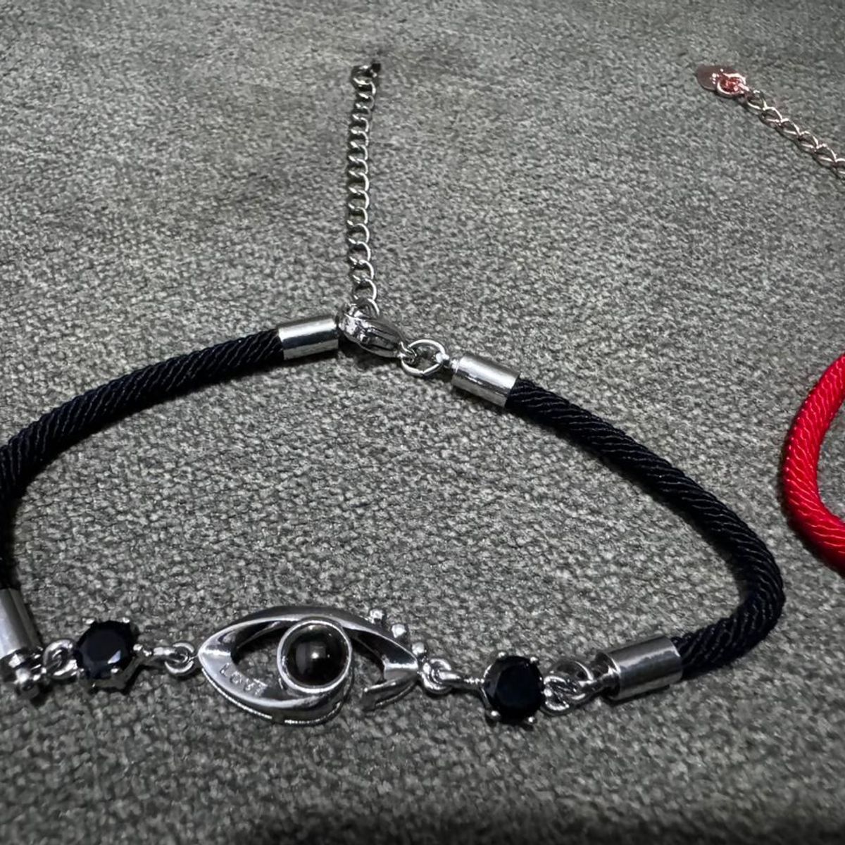 GENERICO - Pulsera brazalete ojo del futuro 100 formas de decir "Te amo"