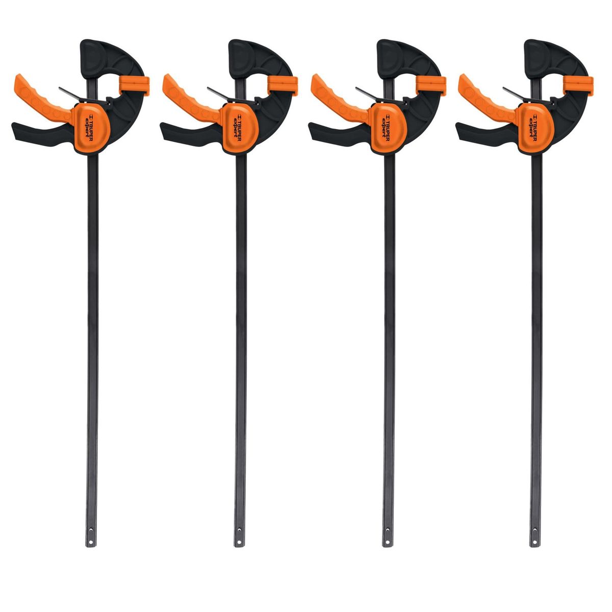 TRUPER - Prensa sargento de ajuste rápido 36 pulgadas 4 unidades Truper Expert