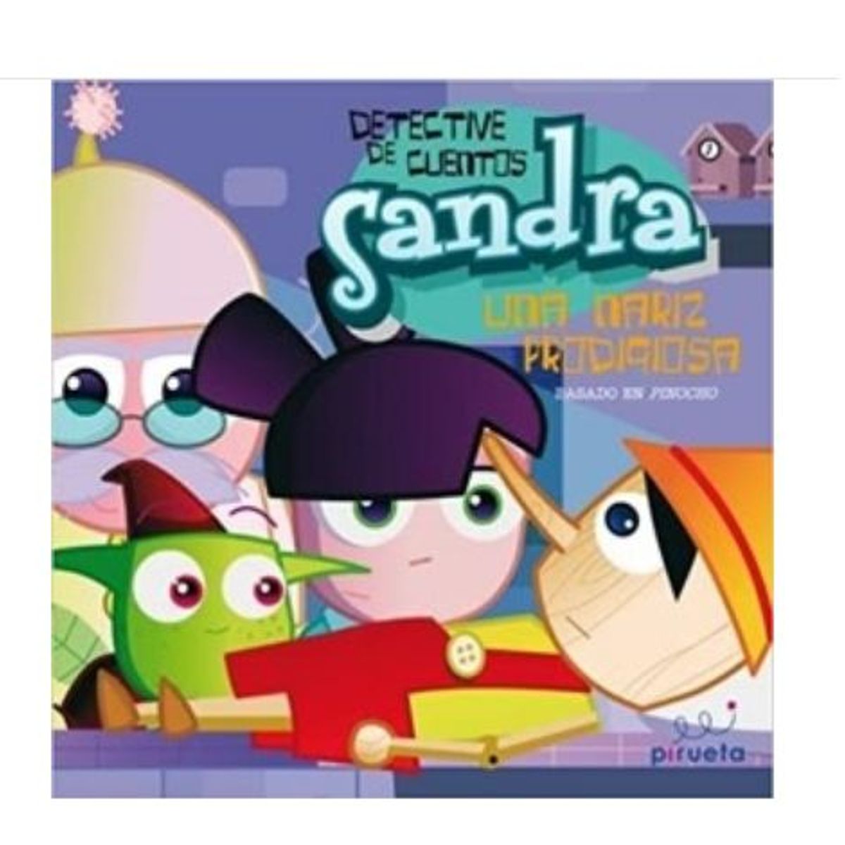 GENERICO - Libro Infantil Detective de Cuentos Sandra Nariz Prodigiosa